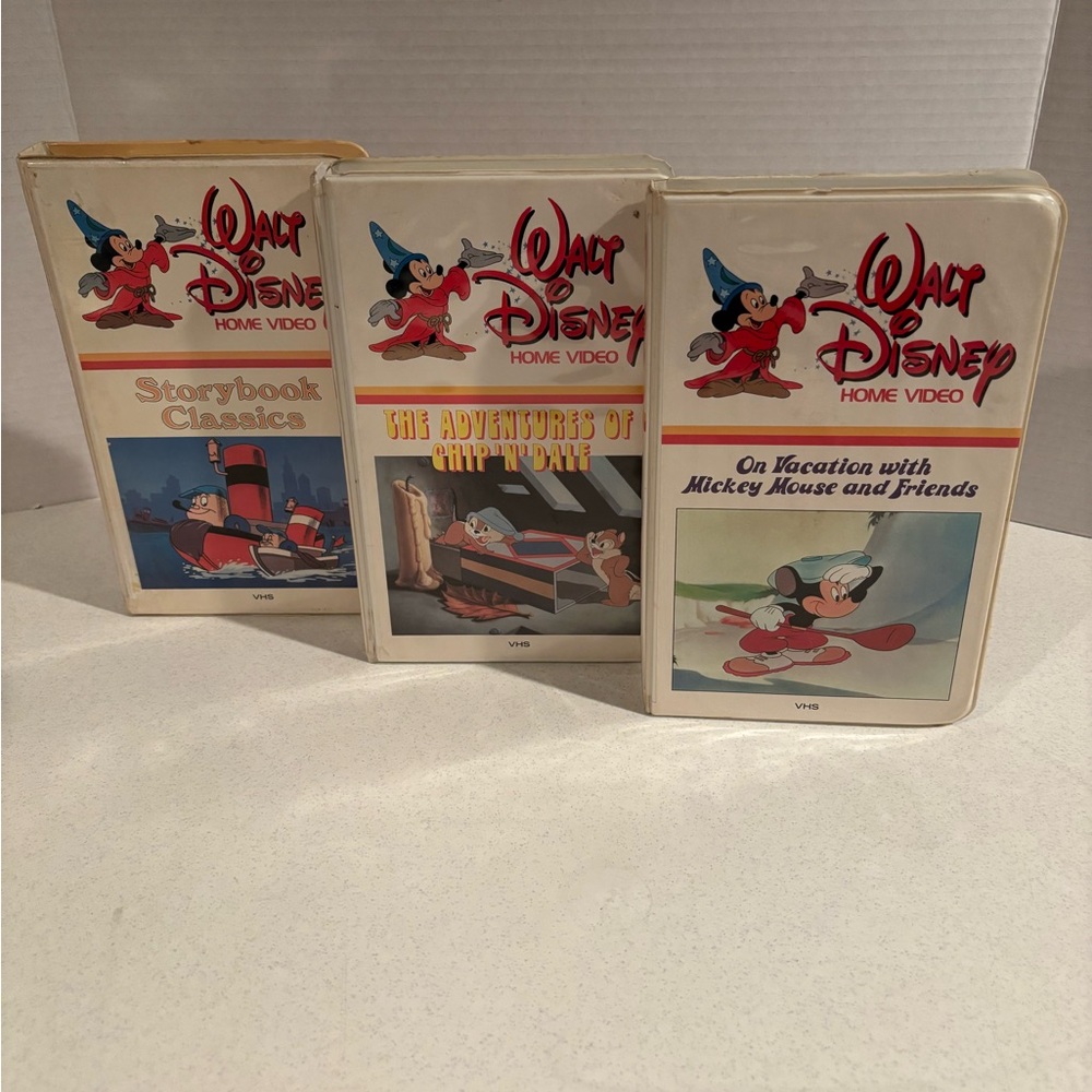 Walt Disney Home Video VHS Collection - White